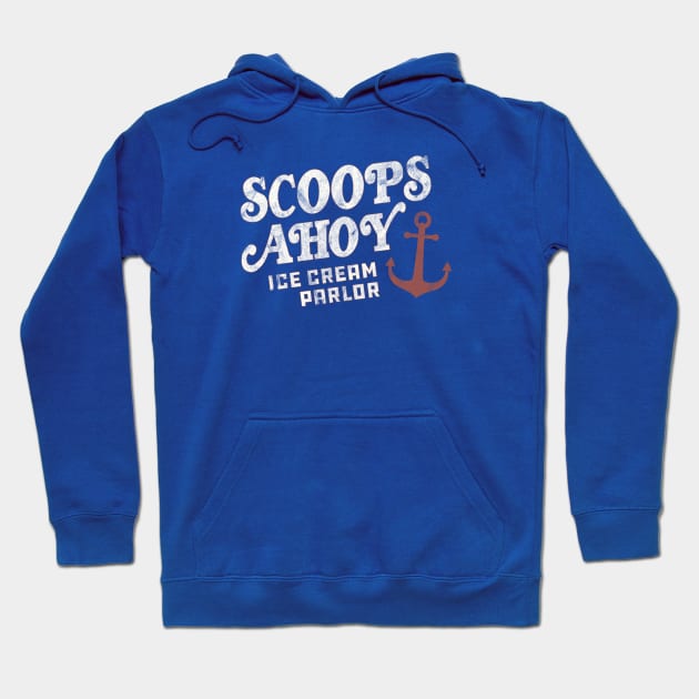 Scoops Ahoy - Stranger Things Hoodie by Stalwarthy